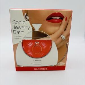 Connoisseurs Sonic Jewelry Bath Cordless Cleaner - NEW. Model # 1035